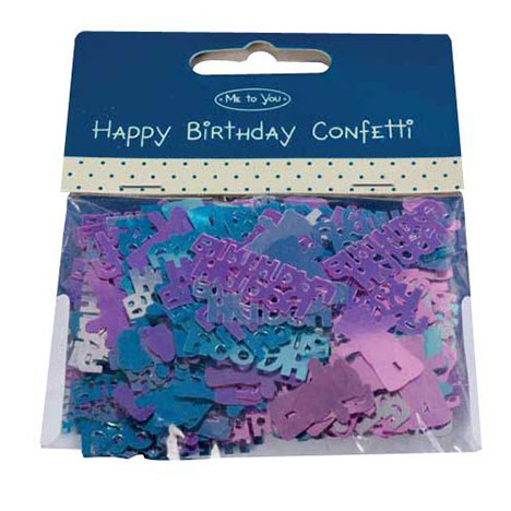 Happy Birthday Me to You Bear Confetti £0.77
